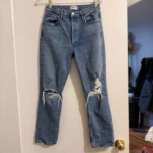 Agolde Light Blue Denim Jeans